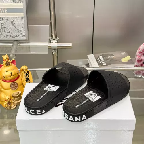Replica Dolce & Gabbana D&G Slippers For Men #1382060 $48.00 USD for Wholesale