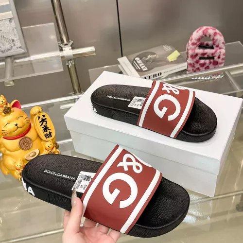 Replica Dolce & Gabbana D&G Slippers For Men #1382063 $48.00 USD for Wholesale