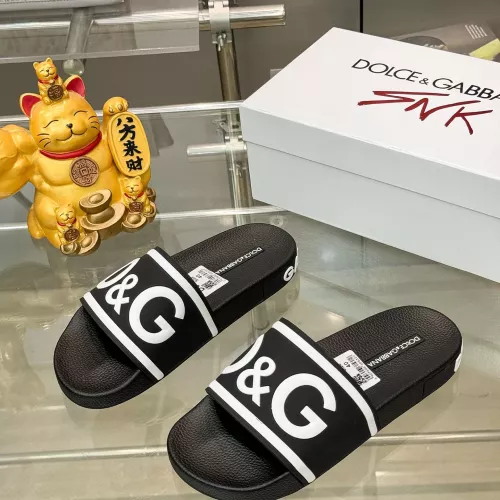 Dolce &amp; Gabbana D&amp;G Slippers For Men #1382066 $48.00 USD, Wholesale Replica Dolce &amp; Gabbana D&amp;G Slippers