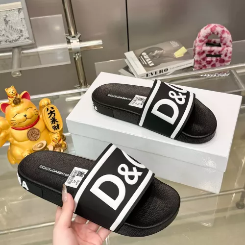 Replica Dolce & Gabbana D&G Slippers For Men #1382066 $48.00 USD for Wholesale