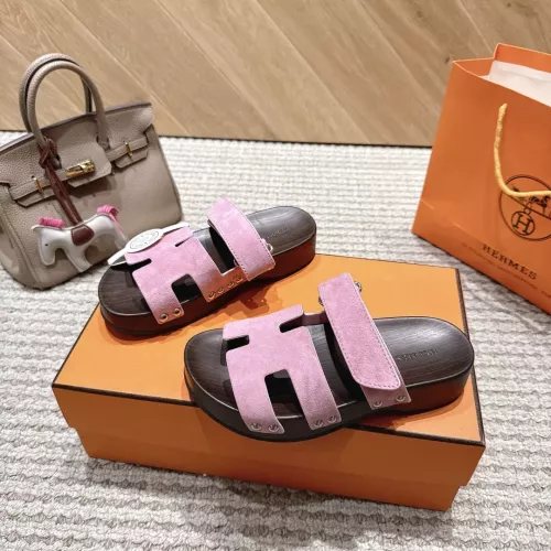 Hermes Slippers For Women #1382104 $102.00 USD, Wholesale Replica Hermes Slippers