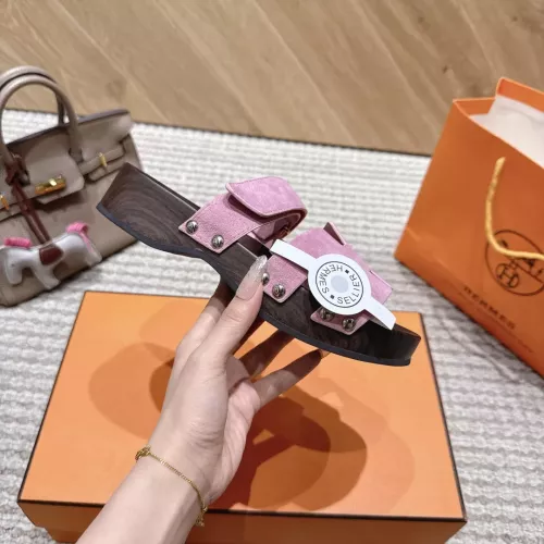 Replica Hermes Slippers For Women #1382104 $102.00 USD for Wholesale
