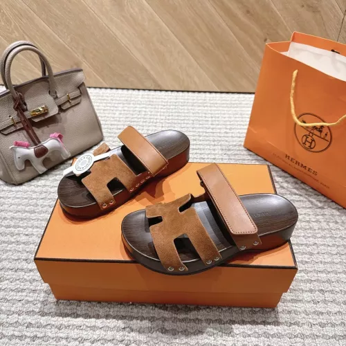 Hermes Slippers For Women #1382105 $102.00 USD, Wholesale Replica Hermes Slippers