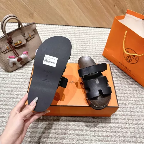 Replica Hermes Slippers For Women #1382107 $102.00 USD for Wholesale