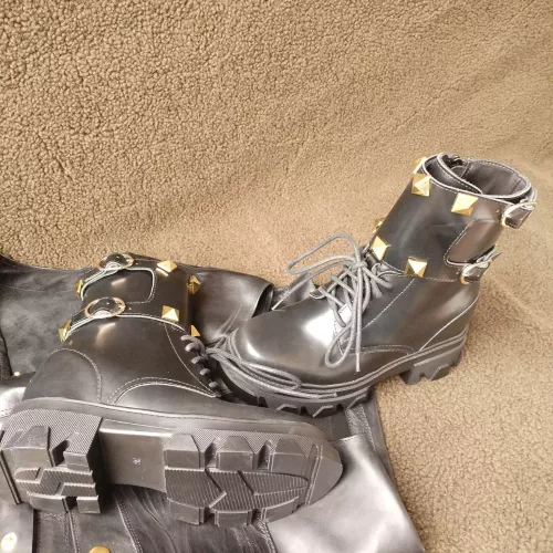 Replica Valentino Boots For Women #1382176 $125.00 USD for Wholesale