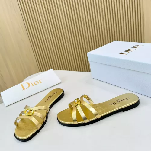 Replica Christian Dior Slippers For Women #1382196 $82.00 USD for Wholesale