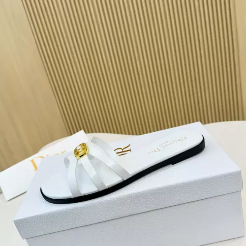 Replica Christian Dior Slippers For Women #1382197 $82.00 USD for Wholesale