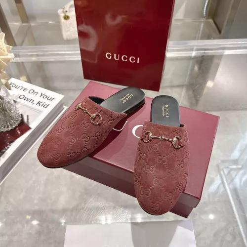 Replica Gucci Slippers For Women #1382218 $92.00 USD for Wholesale