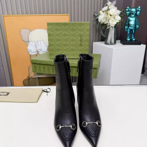 Replica Gucci Boots For Women #1382243 $132.00 USD for Wholesale