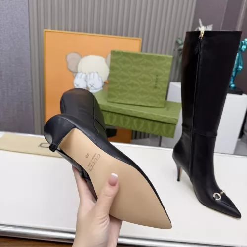 Replica Gucci Boots For Women #1382245 $170.00 USD for Wholesale