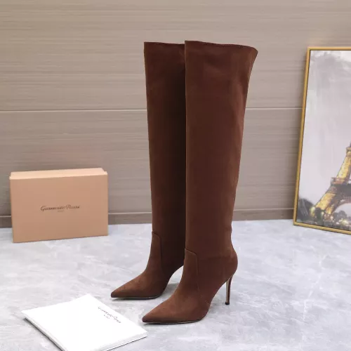 Replica Gianvito Rossi Boots For Women #1382250 $158.00 USD for Wholesale