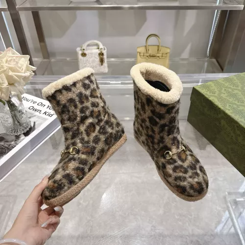 Replica Gucci Boots For Women #1382258 $98.00 USD for Wholesale