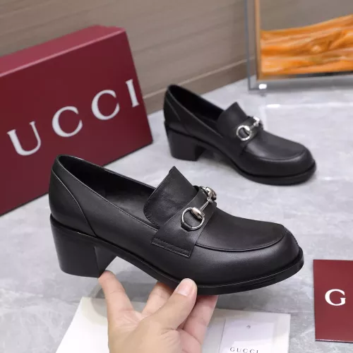 Replica Gucci Loafer For Women #1382270 $130.00 USD for Wholesale