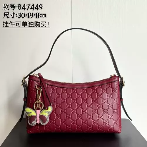 Gucci AAA Quality Shoulder Bags For Women #1382301 $92.00 USD, Wholesale Replica Gucci AAA Quality Shoulder Bags