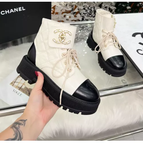 Chanel Boots For Women #1382303 $115.00 USD, Wholesale Replica Chanel Boots