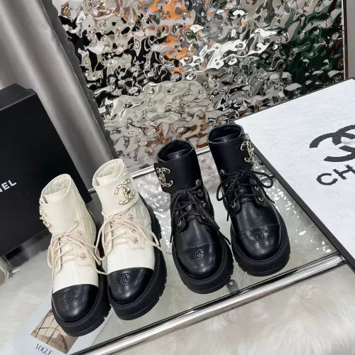 Replica Chanel Boots For Women #1382303 $115.00 USD for Wholesale