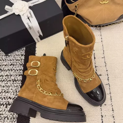Replica Chanel Boots For Women #1382310 $145.00 USD for Wholesale