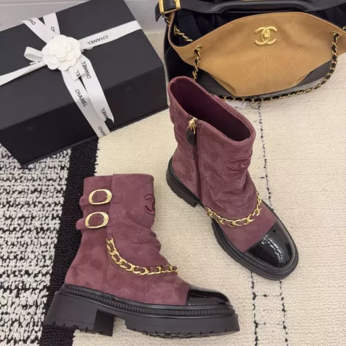 Replica Chanel Boots For Women #1382311 $145.00 USD for Wholesale