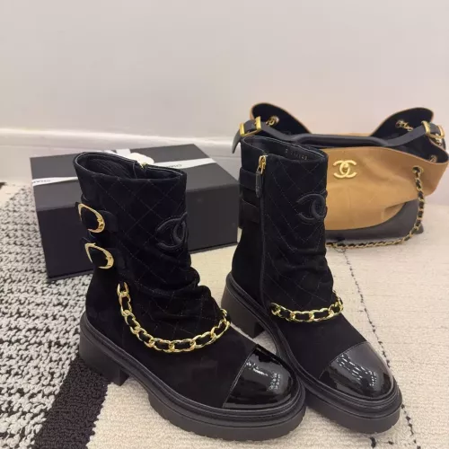 Chanel Boots For Women #1382312 $145.00 USD, Wholesale Replica Chanel Boots
