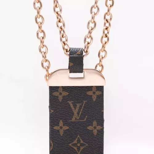 Louis Vuitton Necklaces In Rose Gold For Women #1382344 $25.00 USD, Wholesale Replica Louis Vuitton Necklaces