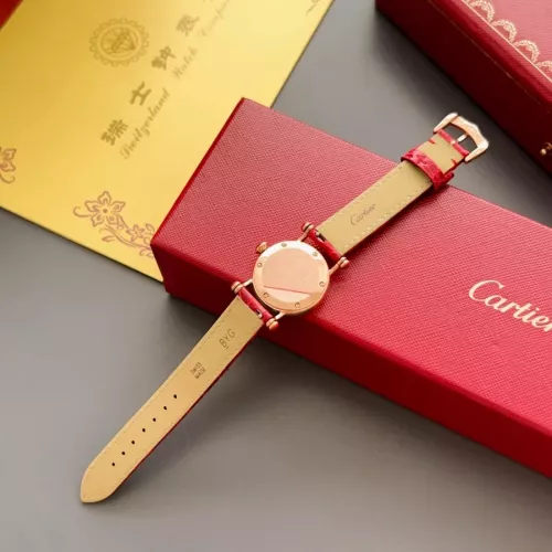 Replica Cartier AAA Quality Watches In Rose Gold For Women #1382423 $172.00 USD for Wholesale