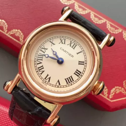 Replica Cartier AAA Quality Watches In Rose Gold For Women #1382434 $172.00 USD for Wholesale