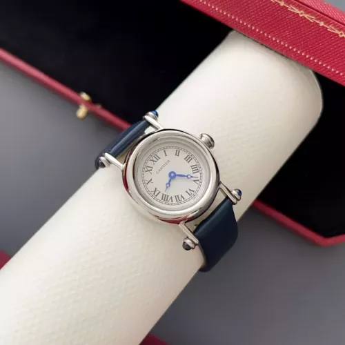 Cartier AAA Quality Watches In Navy For Women #1382437 $135.00 USD, Wholesale Replica Cartier AAA Quality Watches