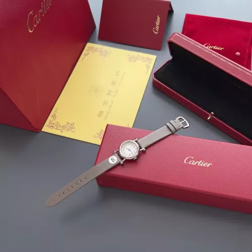 Replica Cartier AAA Quality Watches For Women #1382443 $135.00 USD for Wholesale
