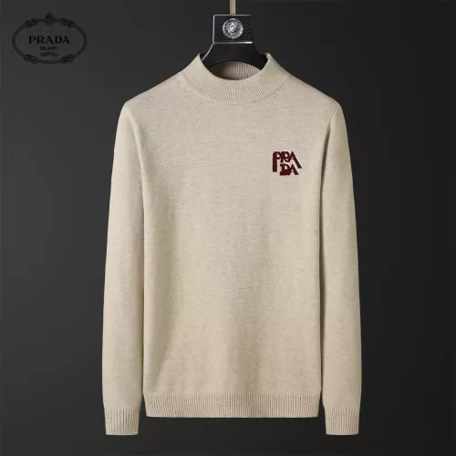 Prada Sweaters Long Sleeved For Men #1382448 $39.00 USD, Wholesale Replica Prada Sweaters