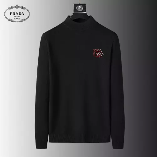 Prada Sweaters Long Sleeved For Men #1382450 $39.00 USD, Wholesale Replica Prada Sweaters