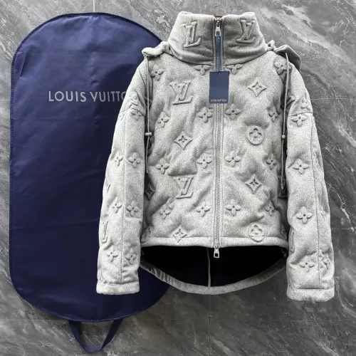 Louis Vuitton LV Down Feather Coat Long Sleeved For Unisex #1382460 $247.93 USD, Wholesale Replica Louis Vuitton LV Down Feather Coat