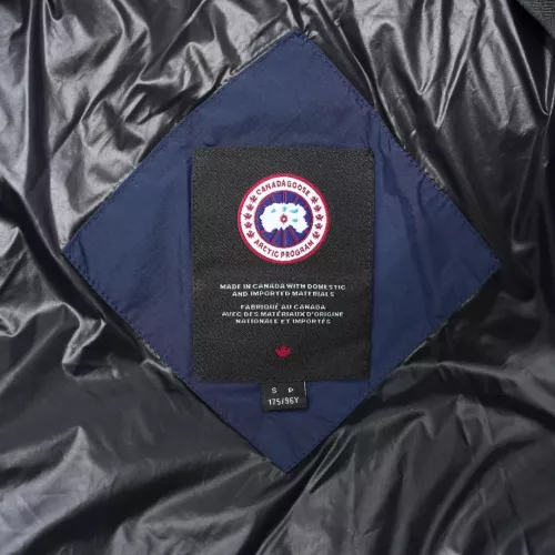 Replica Canada Goose Down Feather Coat Long Sleeved For Men #1382474 $185.00 USD for Wholesale