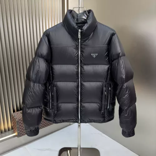 Prada Down Feather Coat Long Sleeved For Men #1382499 $225.00 USD, Wholesale Replica Prada Down Feather Coat