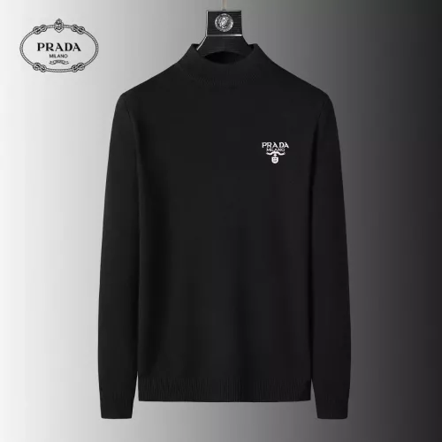 Prada Sweaters Long Sleeved For Men #1382531 $39.00 USD, Wholesale Replica Prada Sweaters