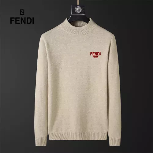 Fendi Sweaters Long Sleeved For Men #1382596 $39.00 USD, Wholesale Replica Fendi Sweaters