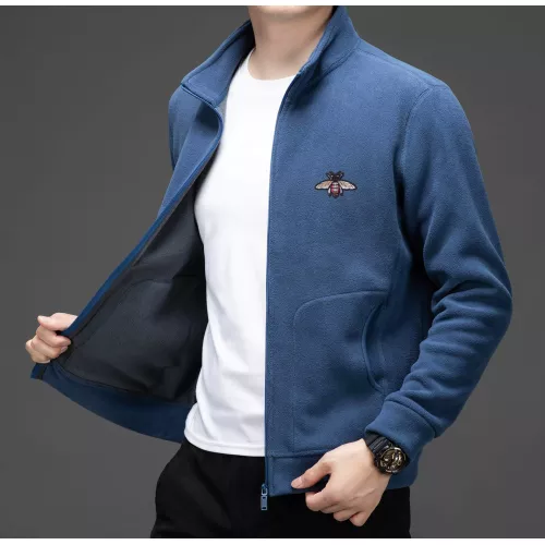 Gucci Jackets Long Sleeved For Men #1382718 $64.00 USD, Wholesale Replica Gucci Jackets