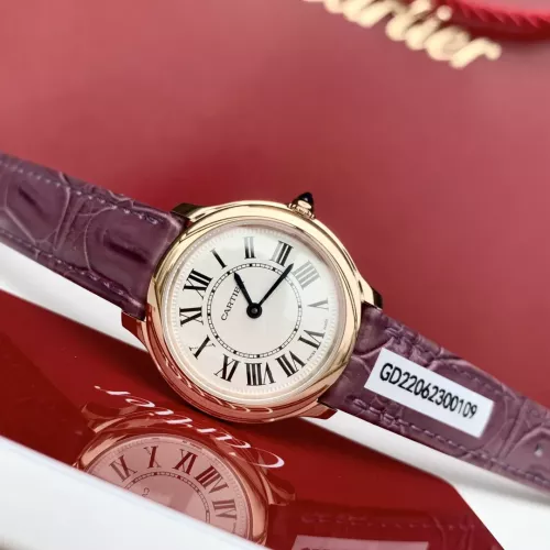 Replica Cartier AAA Quality Watches For Women #1382727 $340.50 USD for Wholesale