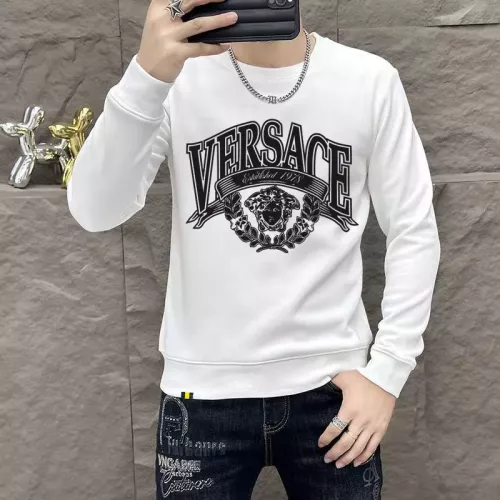 Versace Hoodies Long Sleeved For Men #1382806 $48.00 USD, Wholesale Replica Versace Hoodies