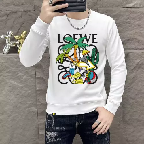 LOEWE Hoodies Long Sleeved For Men #1382842 $48.00 USD, Wholesale Replica LOEWE Hoodies