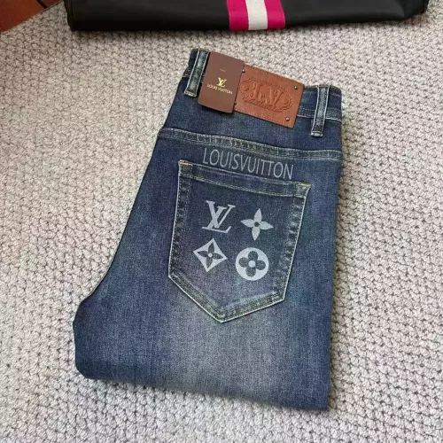 Louis Vuitton LV Jeans For Men #1382851 $68.00 USD, Wholesale Replica Louis Vuitton LV Jeans