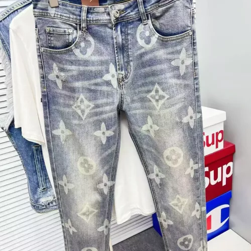 Replica Louis Vuitton LV Jeans For Men #1382871 $68.00 USD for Wholesale