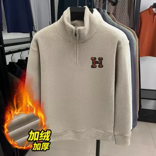 Hermes Hoodies Long Sleeved For Men #1383009 $64.00 USD, Wholesale Replica Hermes Hoodies