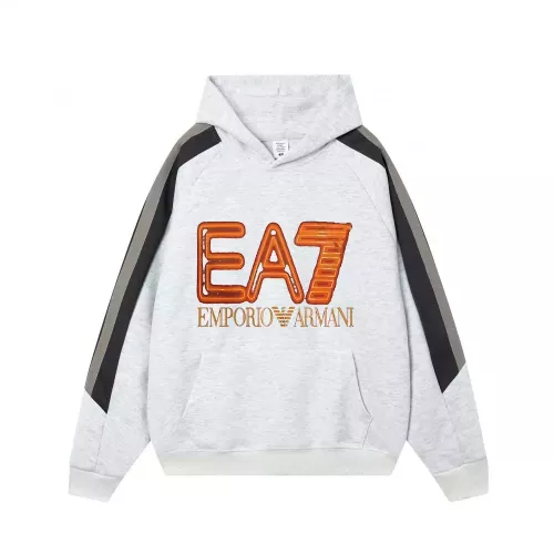 Armani Hoodies Long Sleeved For Unisex #1383080 $52.00 USD, Wholesale Replica Armani Hoodies