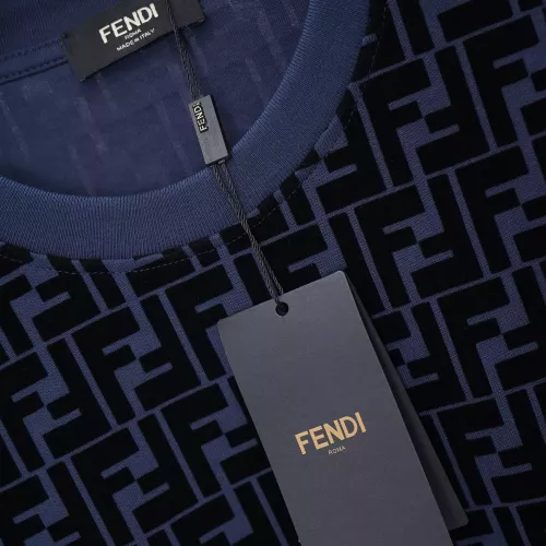 Replica Fendi T-Shirts Short Sleeved For Unisex #1383182 $34.00 USD for Wholesale