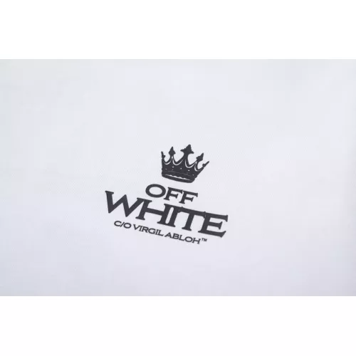 Replica Off-White T-Shirts Short Sleeved For Unisex #1383189 $32.00 USD for Wholesale