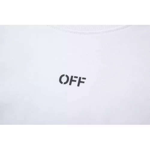 Replica Off-White T-Shirts Short Sleeved For Unisex #1383196 $32.00 USD for Wholesale