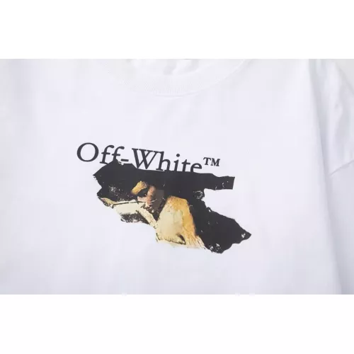 Replica Off-White T-Shirts Short Sleeved For Unisex #1383202 $32.00 USD for Wholesale
