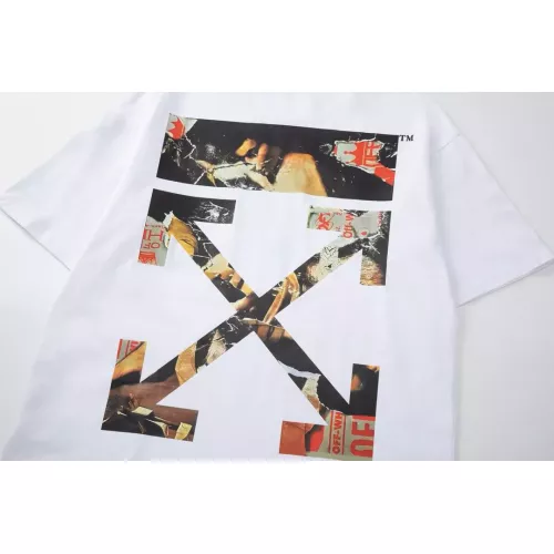 Replica Off-White T-Shirts Short Sleeved For Unisex #1383202 $32.00 USD for Wholesale