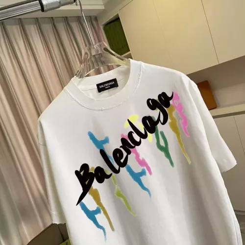 Replica Balenciaga T-Shirts Short Sleeved For Unisex #1383231 $45.00 USD for Wholesale