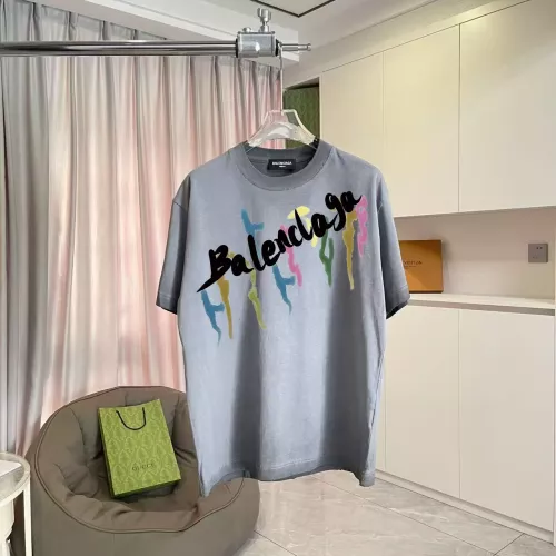 Balenciaga T-Shirts Short Sleeved For Unisex #1383233 $45.00 USD, Wholesale Replica Balenciaga T-Shirts